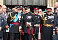 HRH Duke of York, Major General JNR Houghton KCB CBE, Lord Crathorne Lord Lieutenant of North Yorkshire, General FR Dannatt
