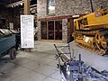 Front display are in main barn at the Yorkshire Museum of Farming at Murton Park, , , England.